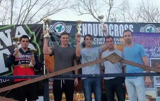 Endurocross: Pehuén Guifrre sobresalió en Rosario del Tala