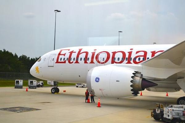 Ethiopian Airlines realizó hoy el primer vuelo regular de un 787 después de tres meses