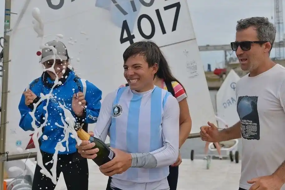 Franco Sánchez es campeón Sudamericano de Optimist