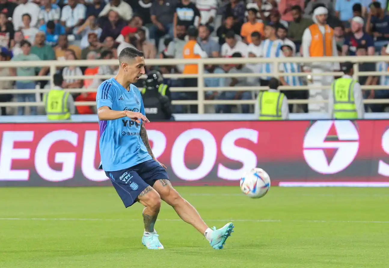 Di María se perfila como titular en el seleccionado nacional.