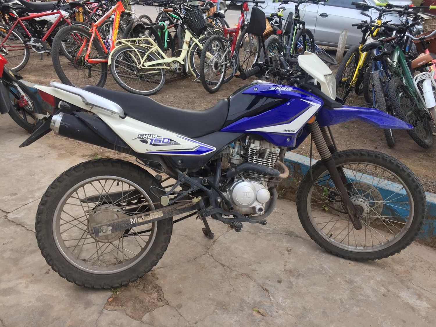 A Soledad le robaron la moto
