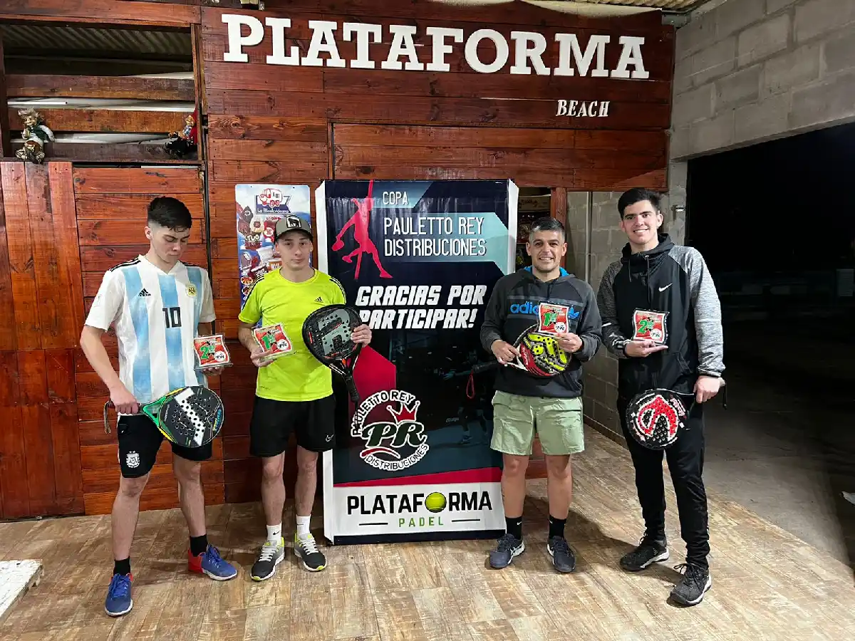 Se jugó un nuevo torneo en Plataforma Pádel