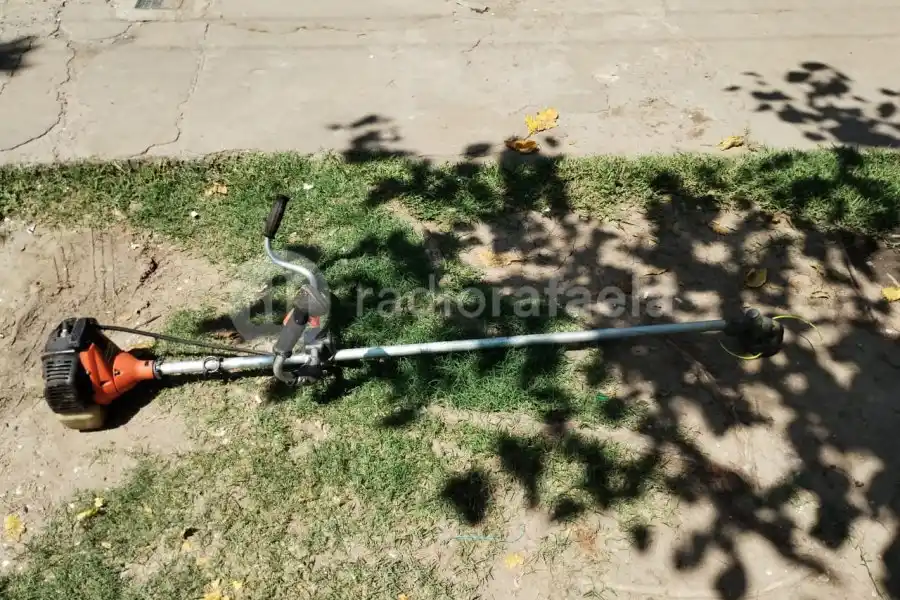 Un joven de 17 años habría robado una motoguadaña, pero lo atraparon