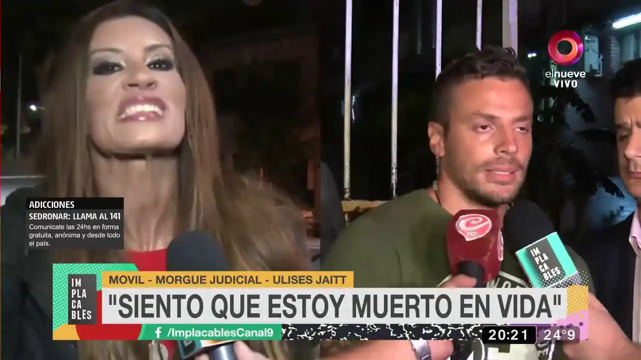 Ulises Jaitt desde la morgue de San Fernando: Pidió justicia por Natacha y agradeció a Ritondo 