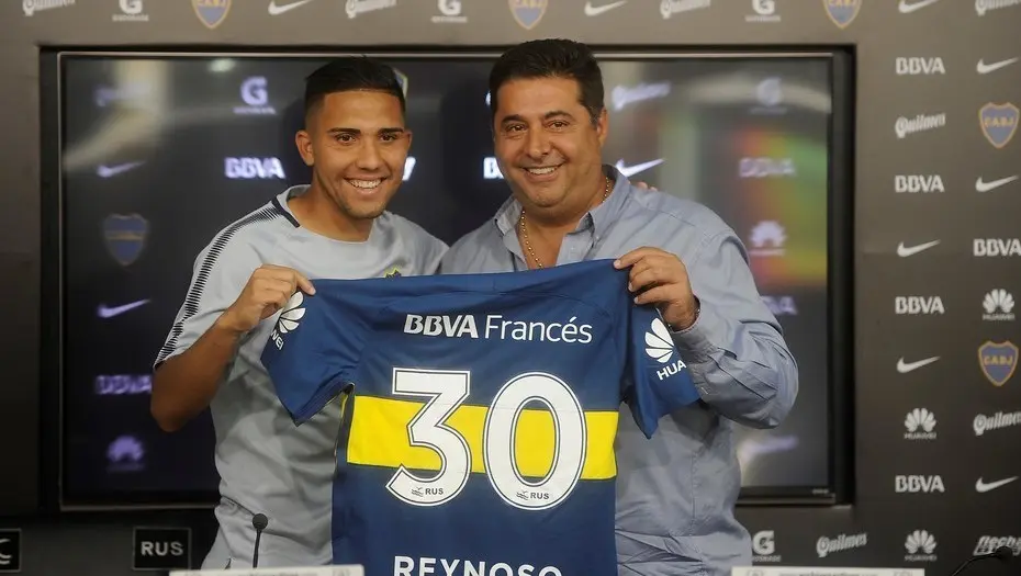 Boca presentó a Bebelo Reynoso
