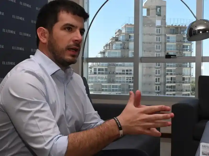 "Conducir la UCR a nivel nacional es un honor y es también una hermosa responsabilidad", sostuvo Leonel Chiarella. Foto: Flavio Raina