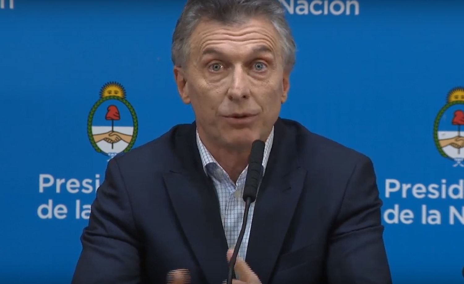 Tras la derrota, Macri dijo que "el kirchnerismo no tiene credibilidad en el mundo"