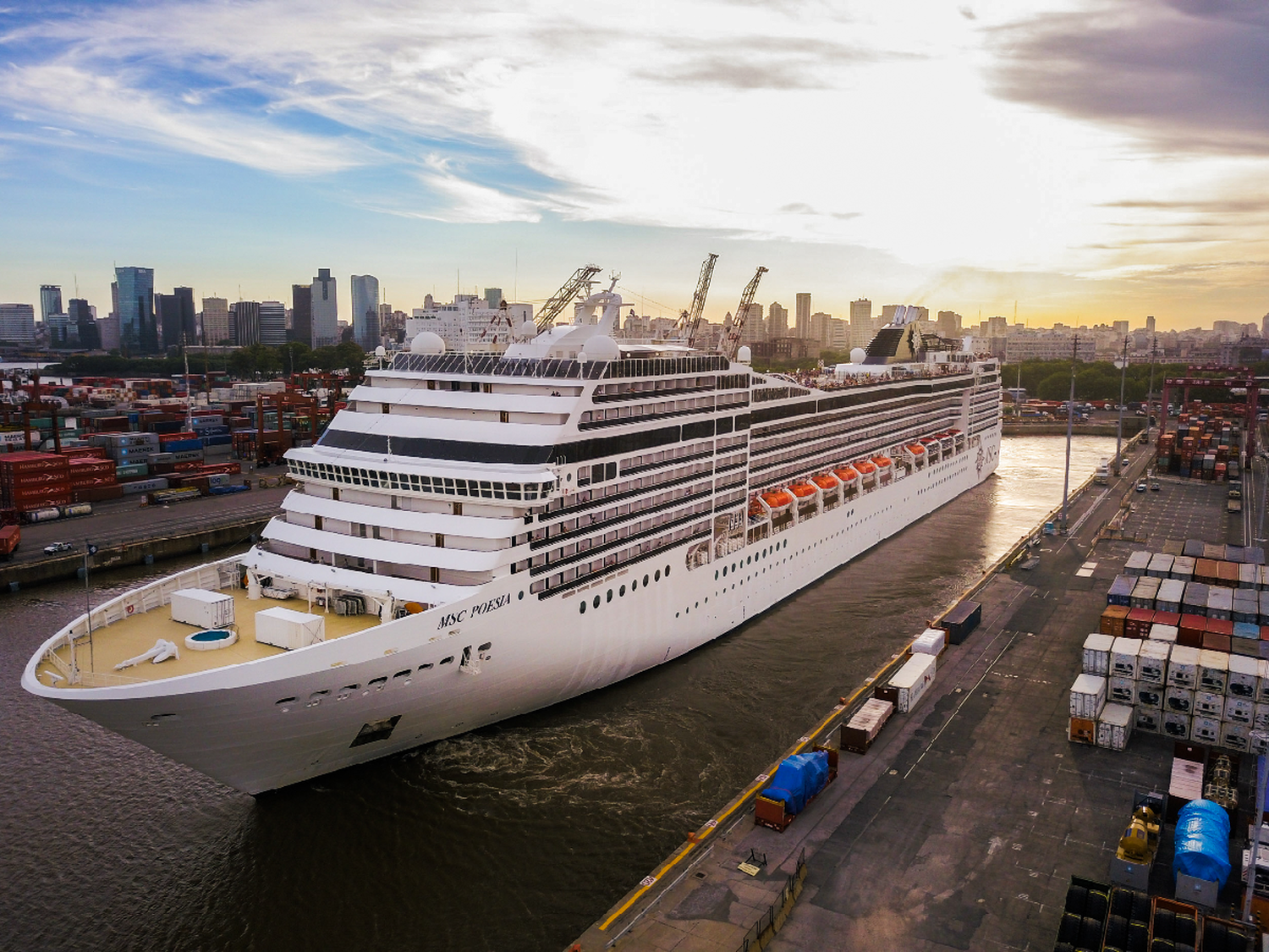 Unos 180 mil turistas llegaron al país en cruceros durante enero, un 10% más que en la pre pandemia