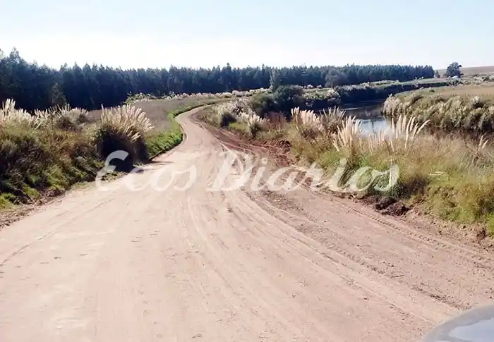 Arreglan  camino a  Las Cascadas