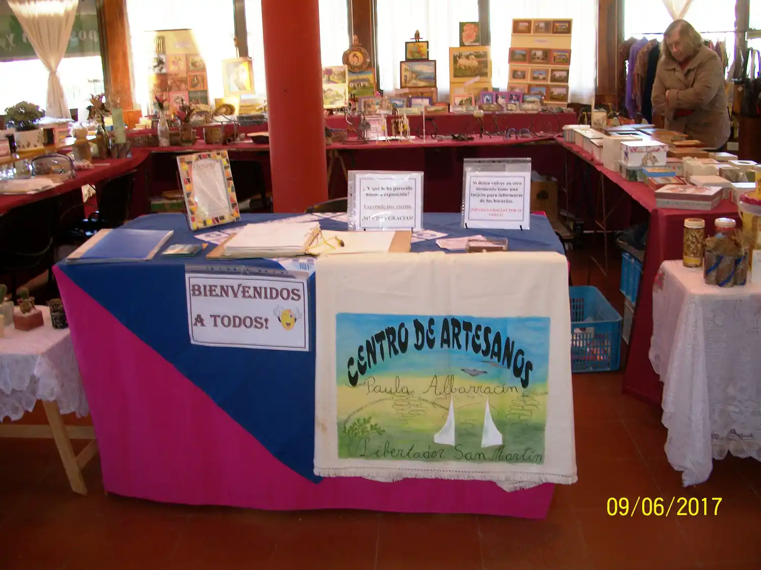 Últimos días de la exposición de artesanos