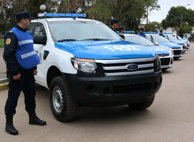 Gualeguaychú recibió 7 de los 55 móviles que Nación envió a Entre Ríos