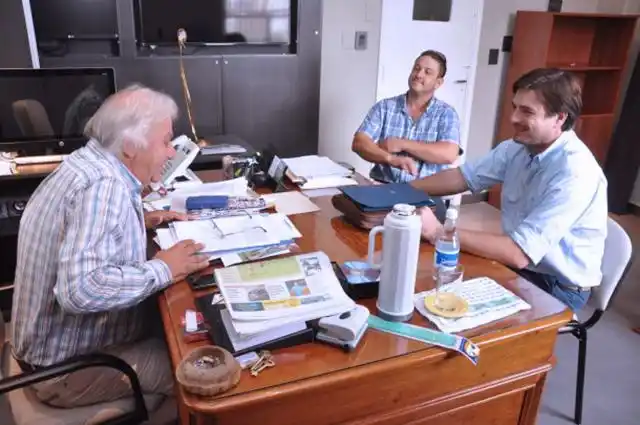 Morchio se reunió con el Director Provincial Vialidad
