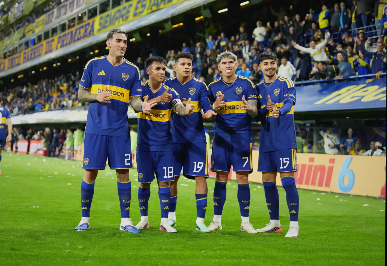 Boca Juniors goleó 3-0 a Unión y se mantiene firme en la pelea por la Tabla Anual