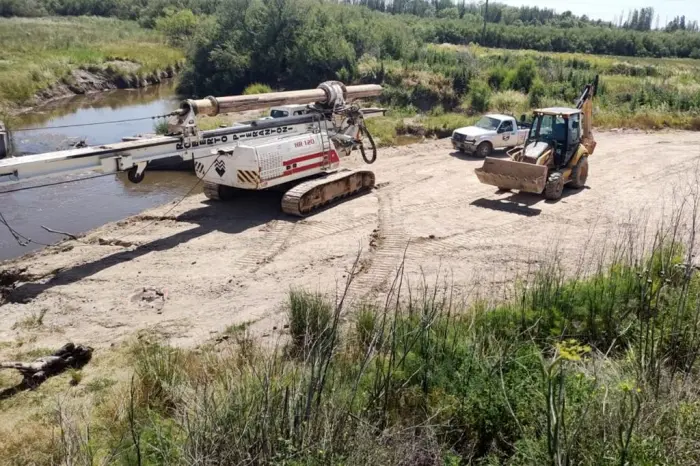 Comenzó la obra de refacción en la Circunvalación Norte de Bahía Blanca