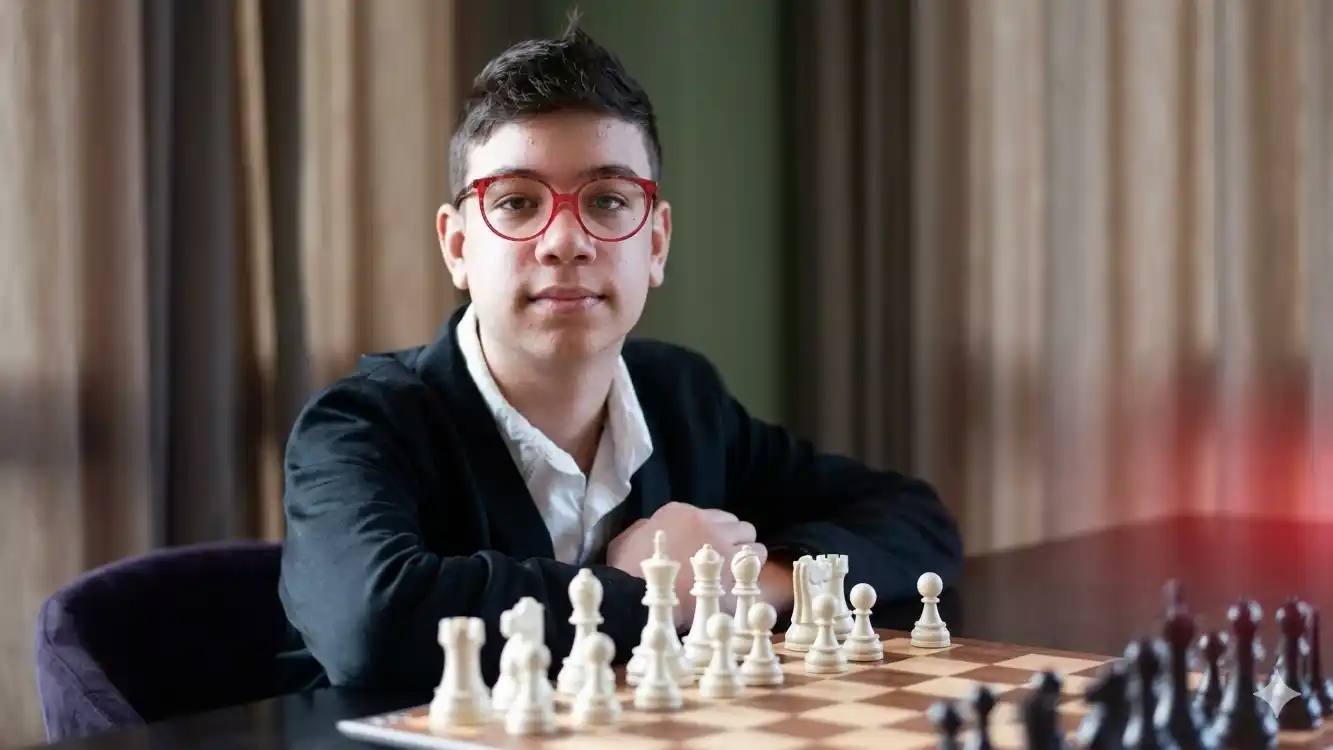 Faustino Oro, con 12 años, es Gran Maestro de ajedrez.