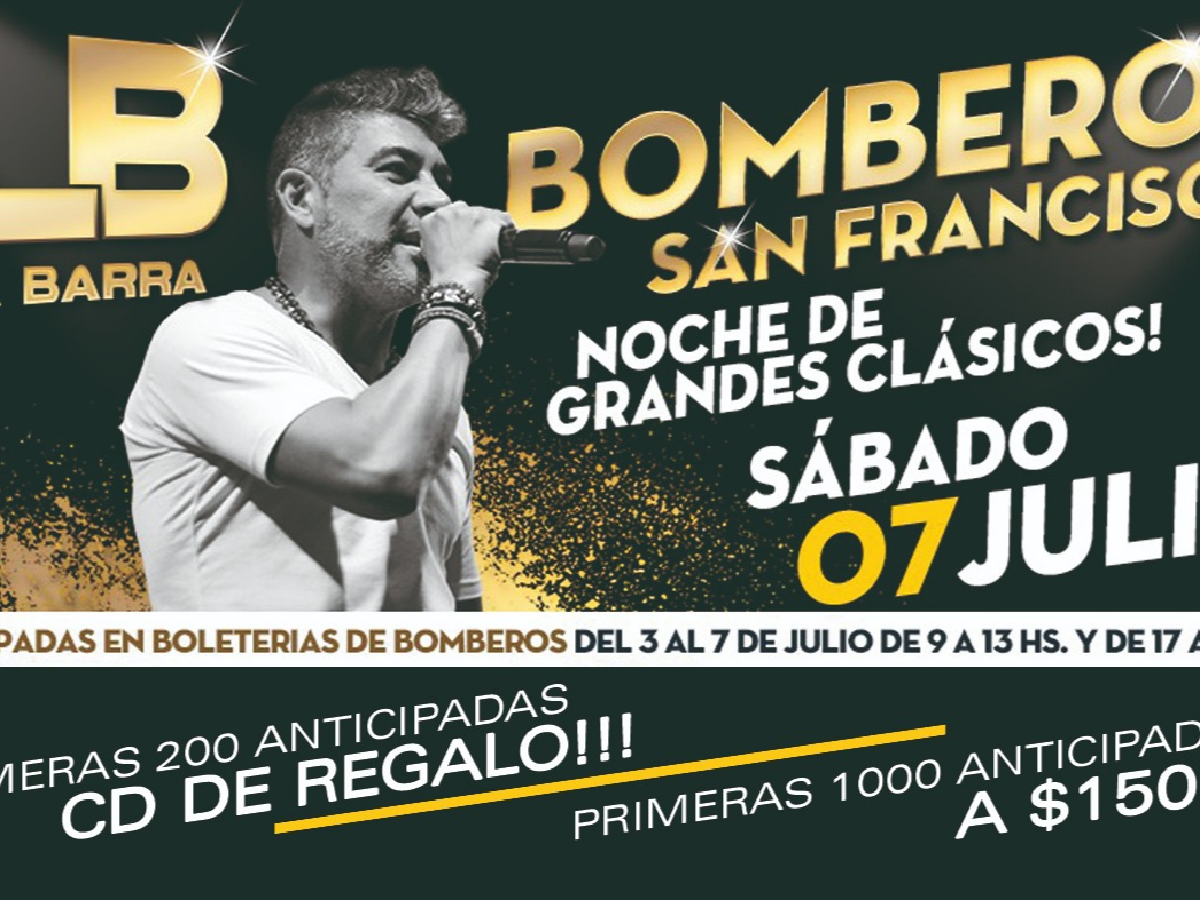 La Barra llega a Bomberos con su clásico de ayer, hoy y siempre