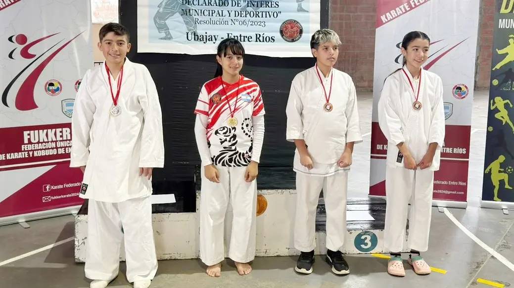 Primera fecha del Campeonato Entrerriano de Karate federado oficial 2026