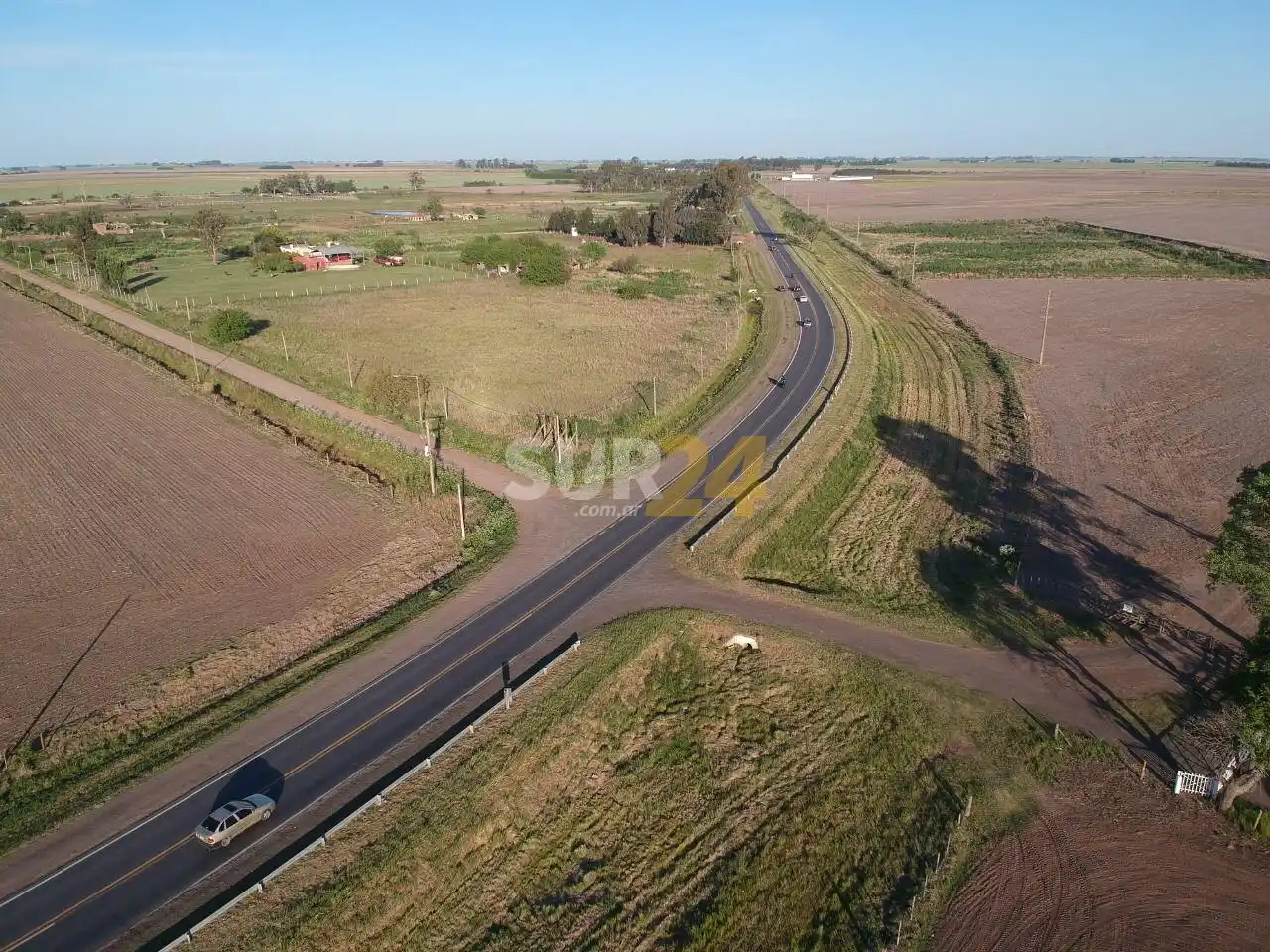 Ruta 8: Enrico pide mejoras viales y lumínicas en “curva de Pastorino”