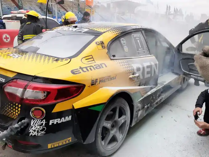 Leonel Pernía: victoria y fuego