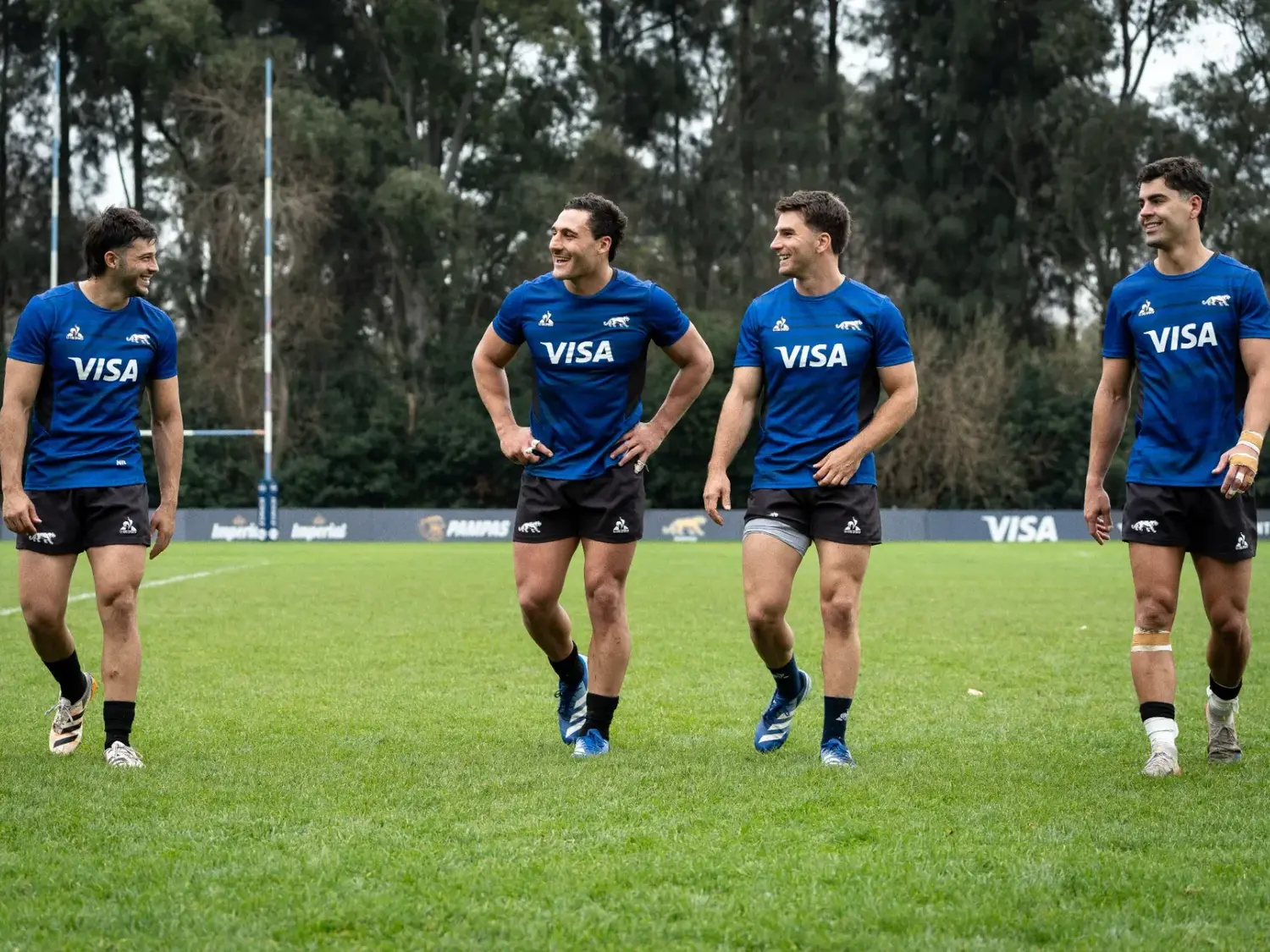 Los pumas se miden ante Sudáfrica el sábado a las 16 en el estadio de Vélez. Foto: @lospumas