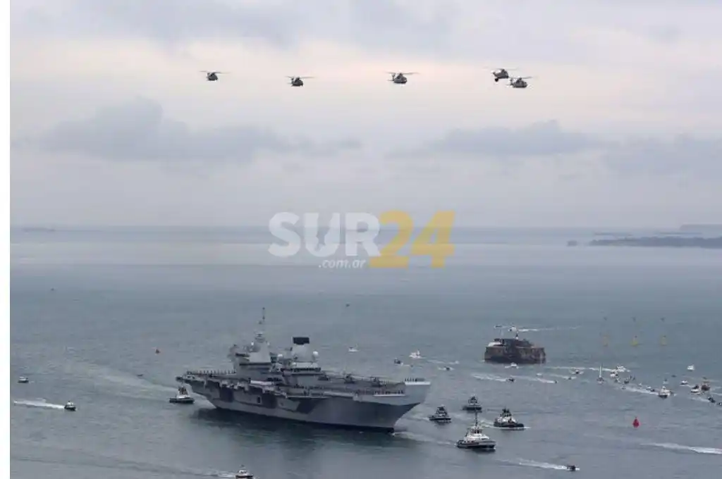 El Reino Unido realizará en Asia el mayor despliegue naval desde Malvinas