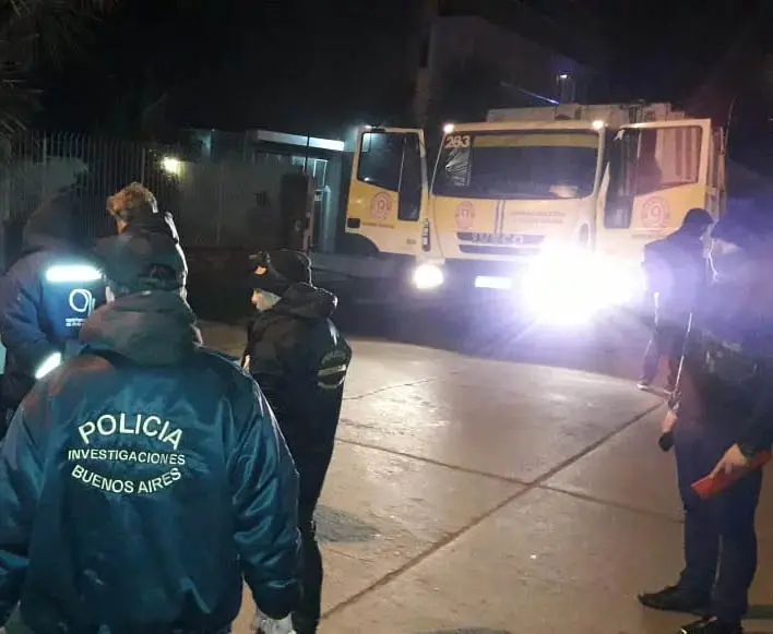 Hacía “delivery” de cocaína en el camión de la basura