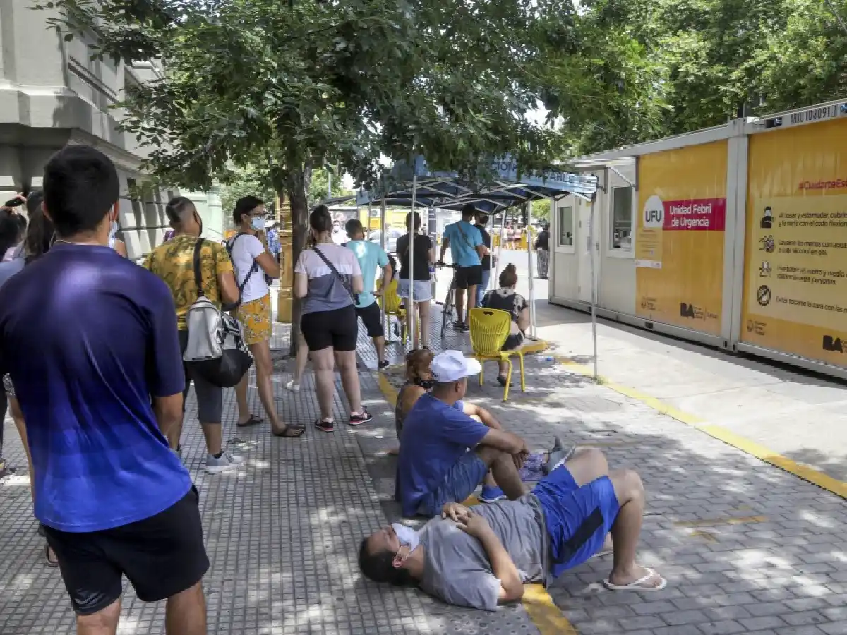 Argentina volvió a superar el récord de contagios diarios: 81.250 este martes.
