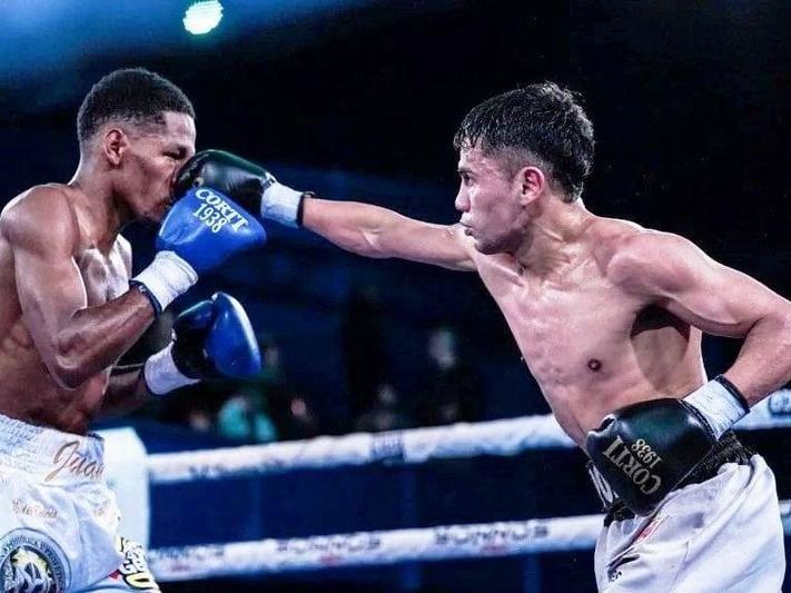 Junior El Demonio Zárate es
nuevo campeón latino mínimo