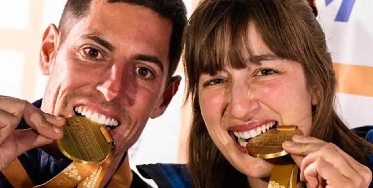 La dupla cordobesa es virtual campeón del Rally Dakar en la categoría Challenger. Foto: Gentileza