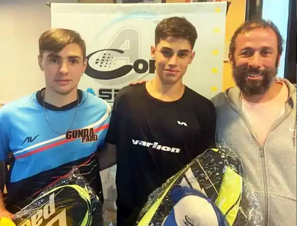 Archieri y Cortese ganaron la Copa Ciudad de Necochea de Padel