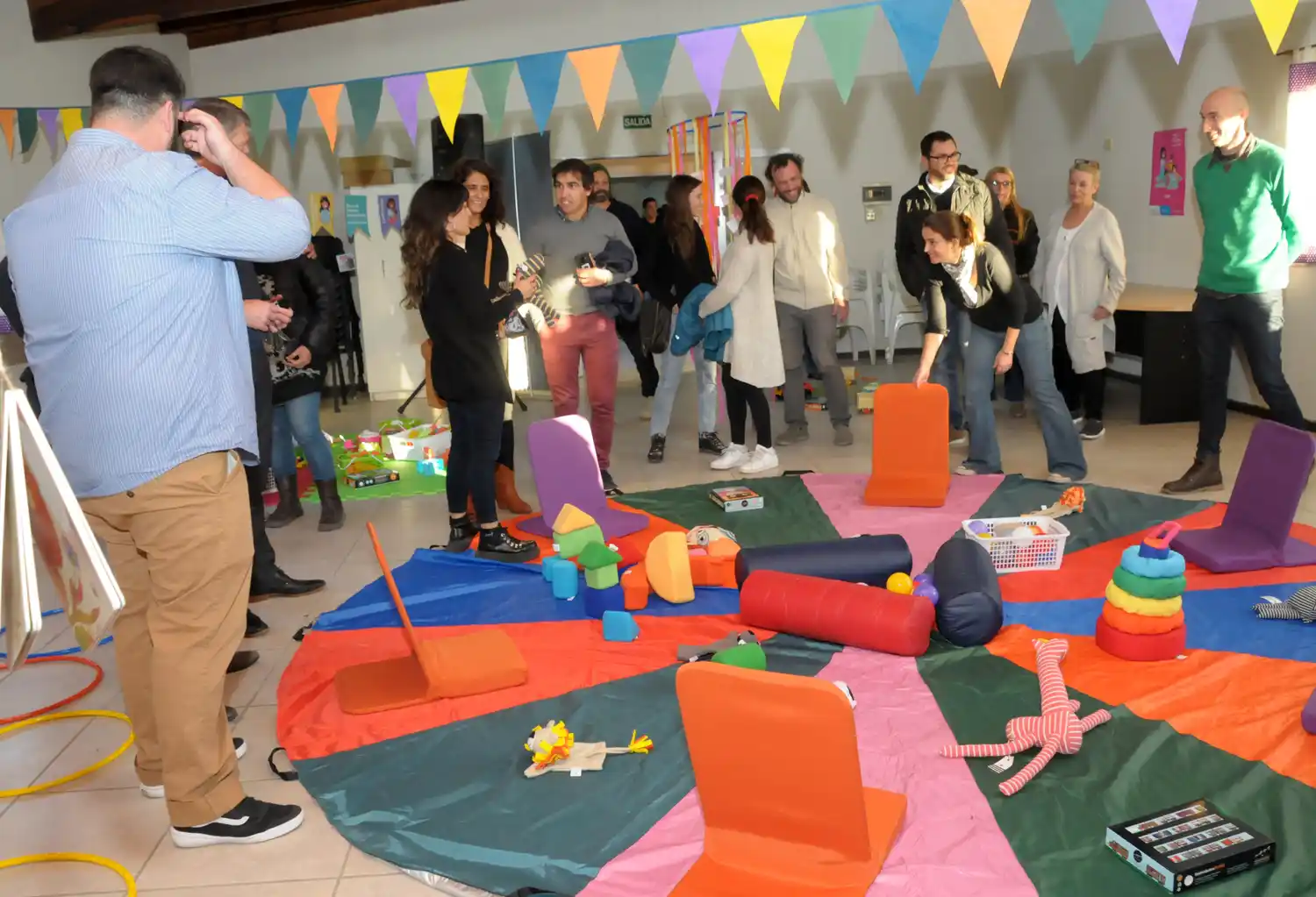 Inauguraron una Zona de Crianzas Comunitarias, un espacio para la promoción de derechos de los niños