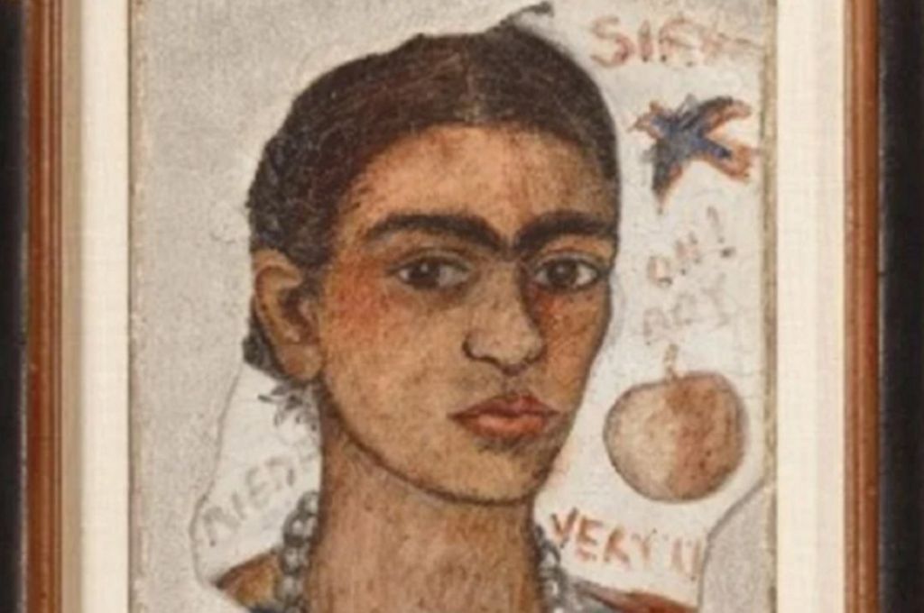 Una obra que Frida Kahlo había tirado a la basura fue subastada en más de US$8 millones