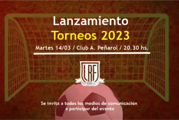 Se presentan los Torneos oficiales 2023 de la LRF