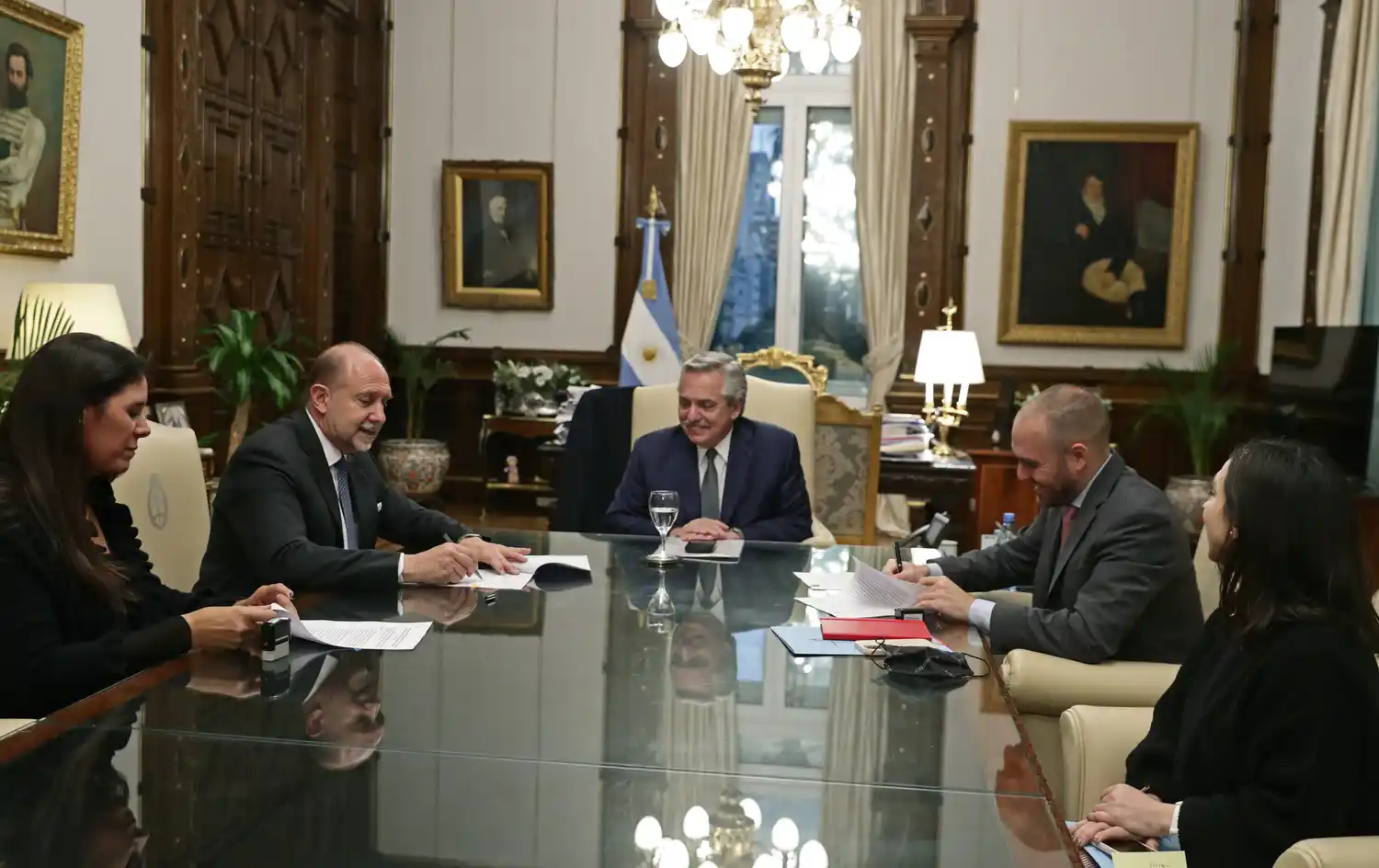 Santa Fe y Nación firmaron los convenios para regularizar la deuda de coparticipación