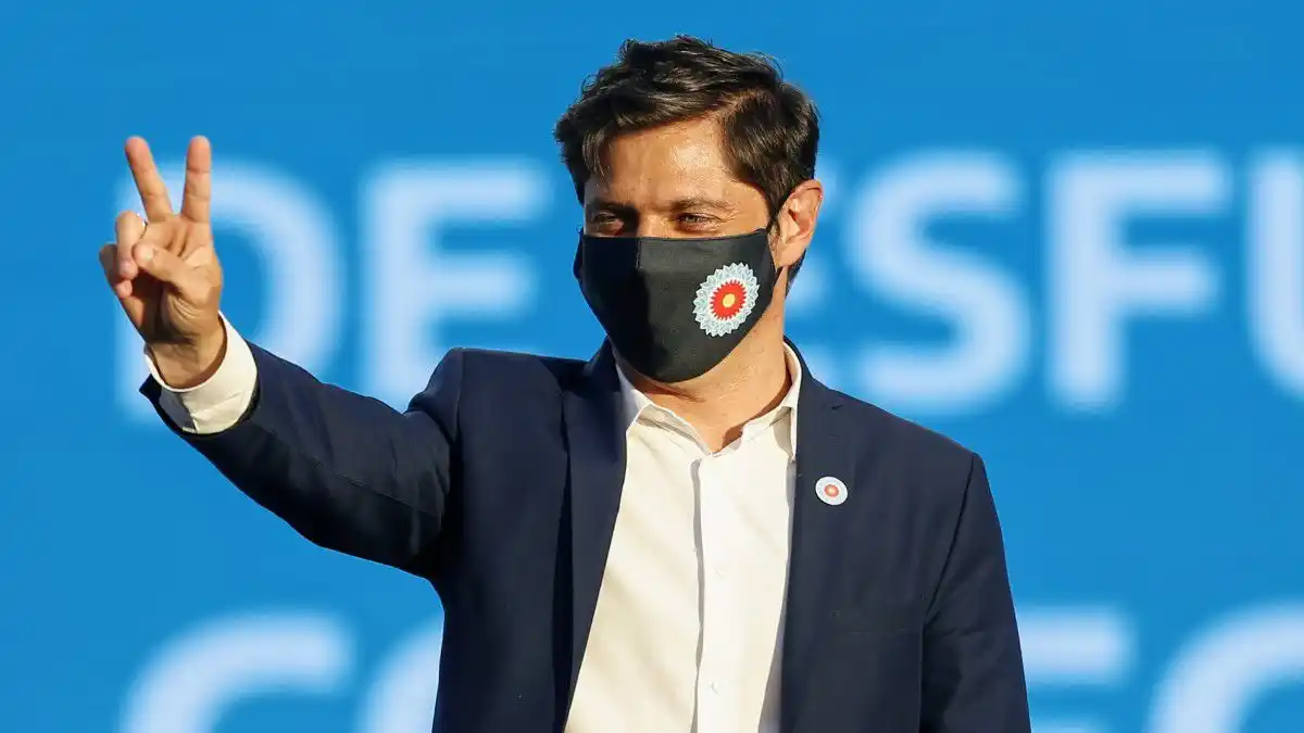 Axel Kicillof tiene coronavirus
