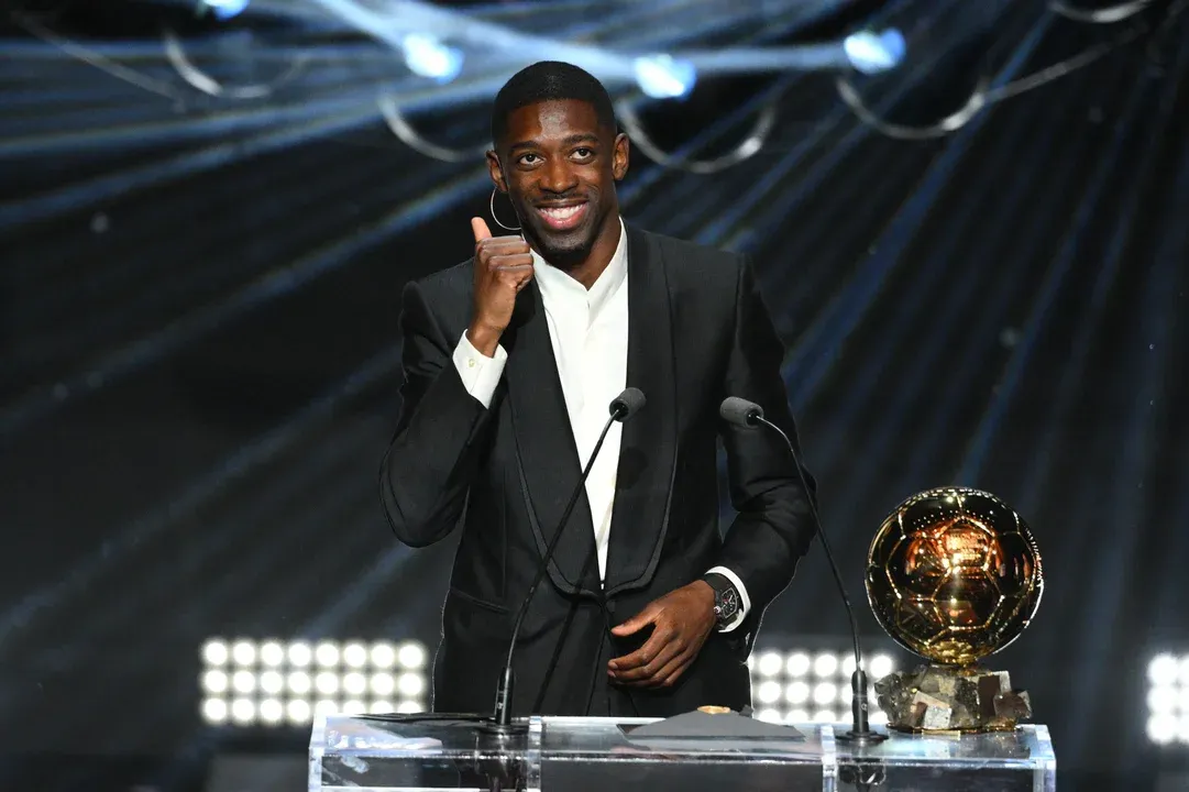 Balón de Oro: Ousmane Dembélé ganó el premio a mejor jugador de la temporada
