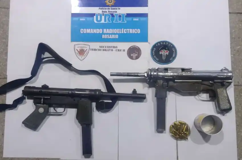 Violencia en zona oeste: detuvieron a tres adolescentes que se agarraron a trompadas y les secuestraron dos ametralladoras