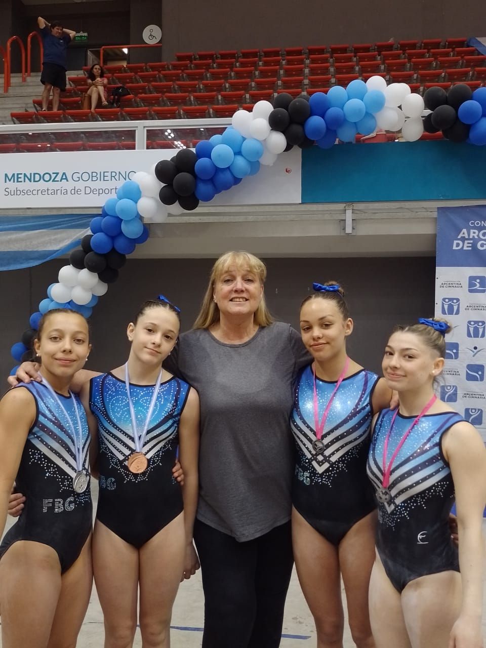 Cosecha de medallas de las gimnastas tresarroyenses en Mendoza