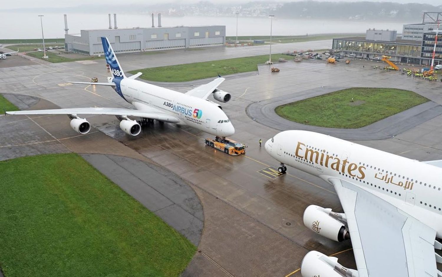 El primer Airbus A380 volvió a volar después de tres años