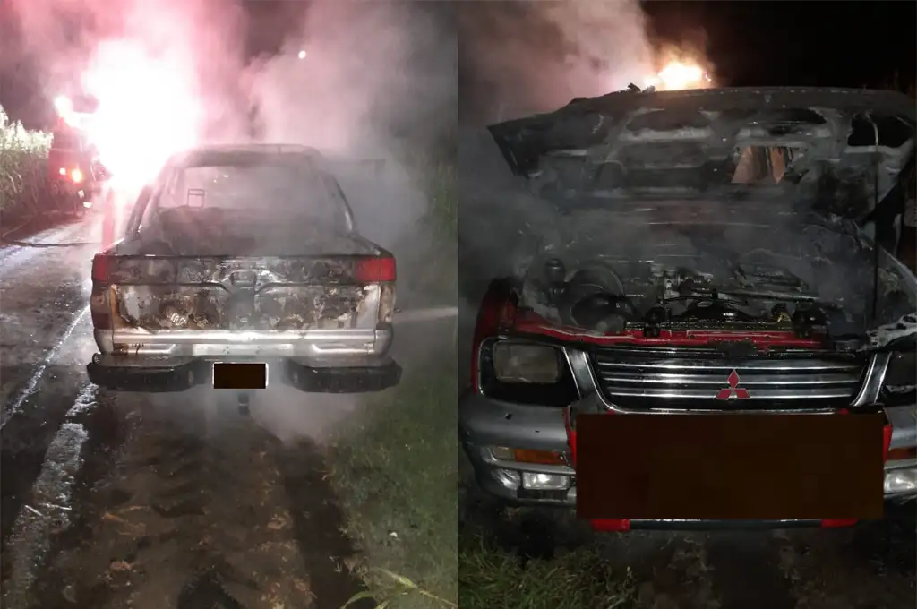 camioneta incendio zona rural san vicente - 1