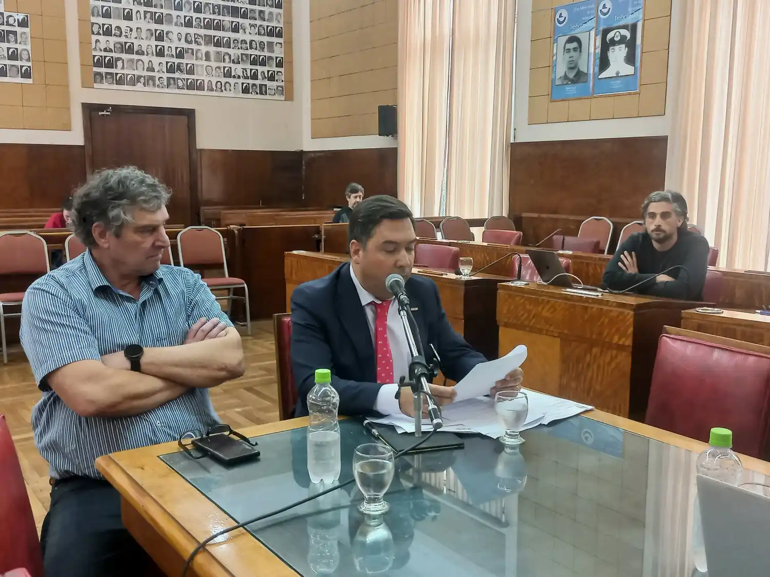 Blad Taladrid expuso en el Concejo, contra las modificaciones que plantea realizar el Ejecutivo.