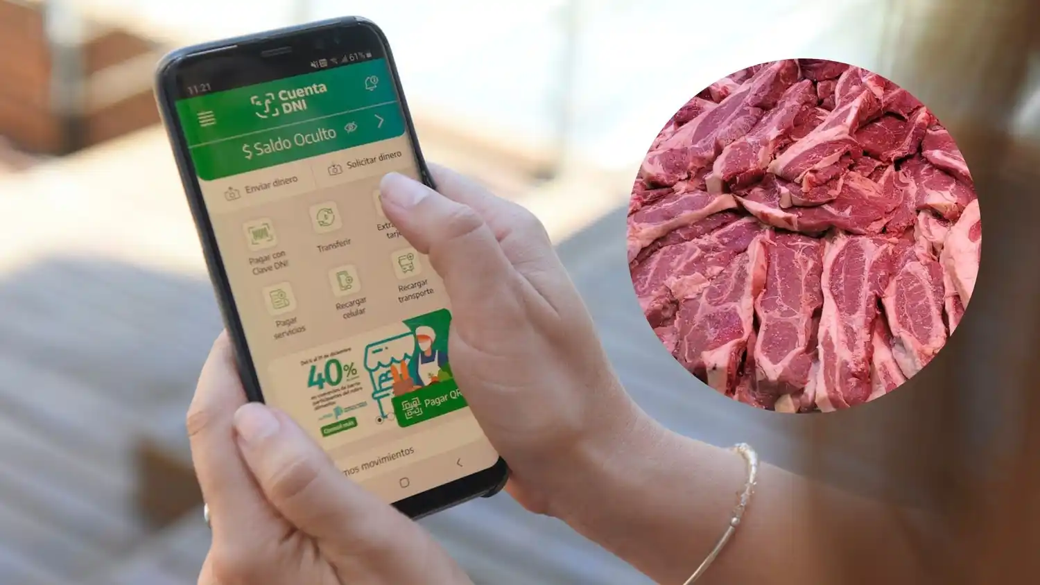 Los descuentos en carnicerías, pescaderías y pollerías será el 20 de diciembre.