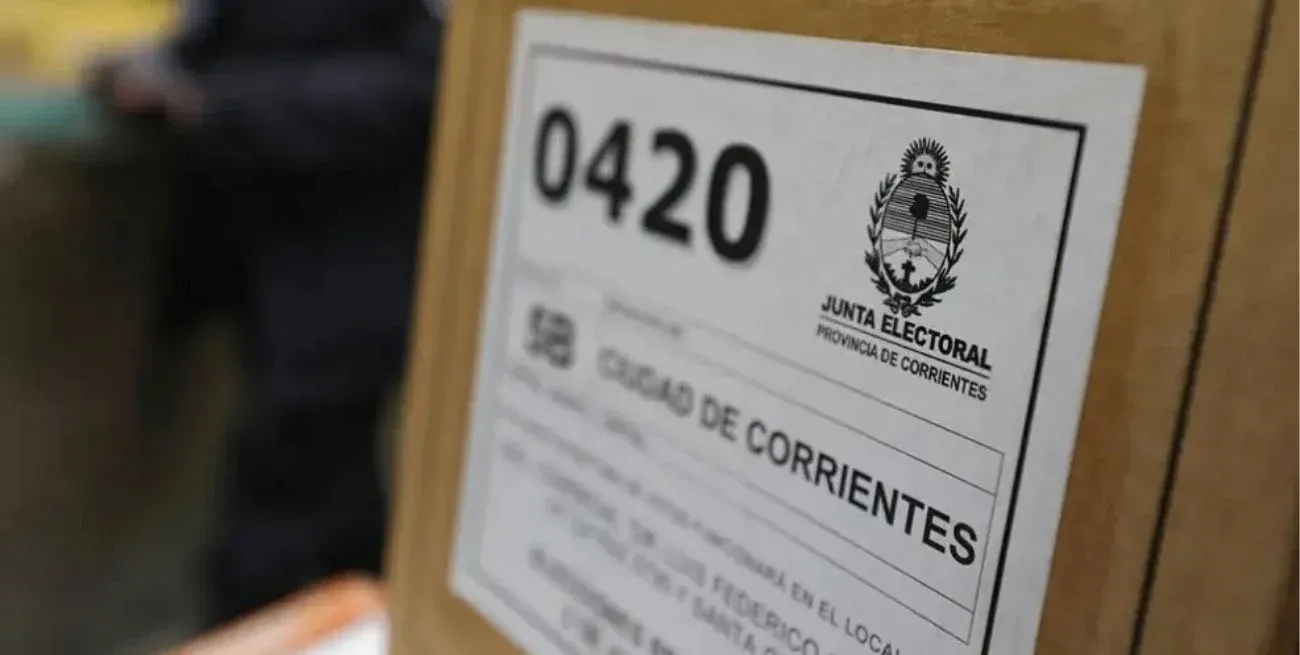 Elecciones en Corrientes. Foto: Gentileza