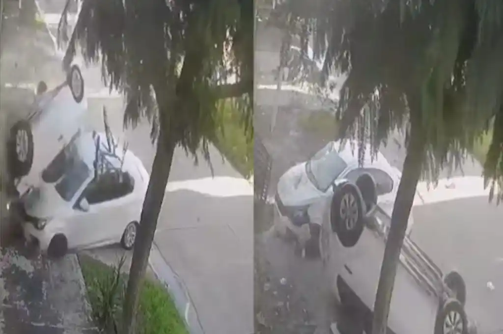 Impresionante accidente