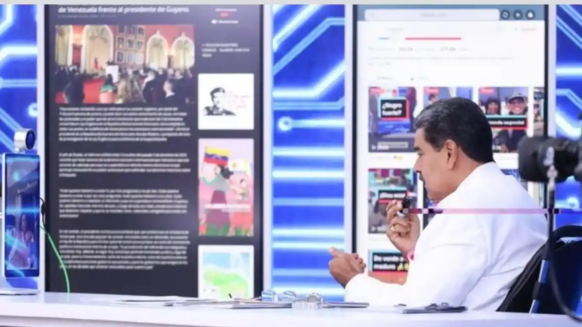 Maduro advierte a Guyana: «Lo único que le queda es sentarse y negociar por la vía del dialogo»