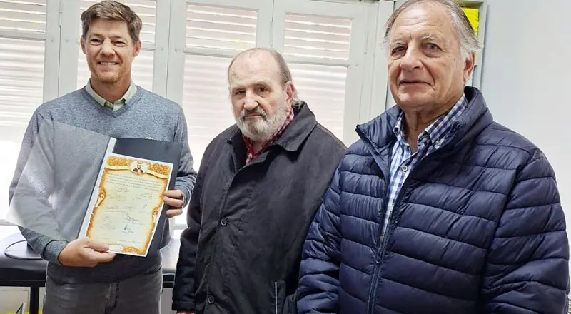 La Asociación Urquiza reconoció a Rosa Araujo de Giacobino