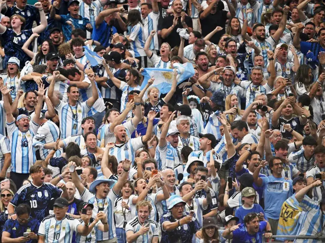 hinchas aregntinos