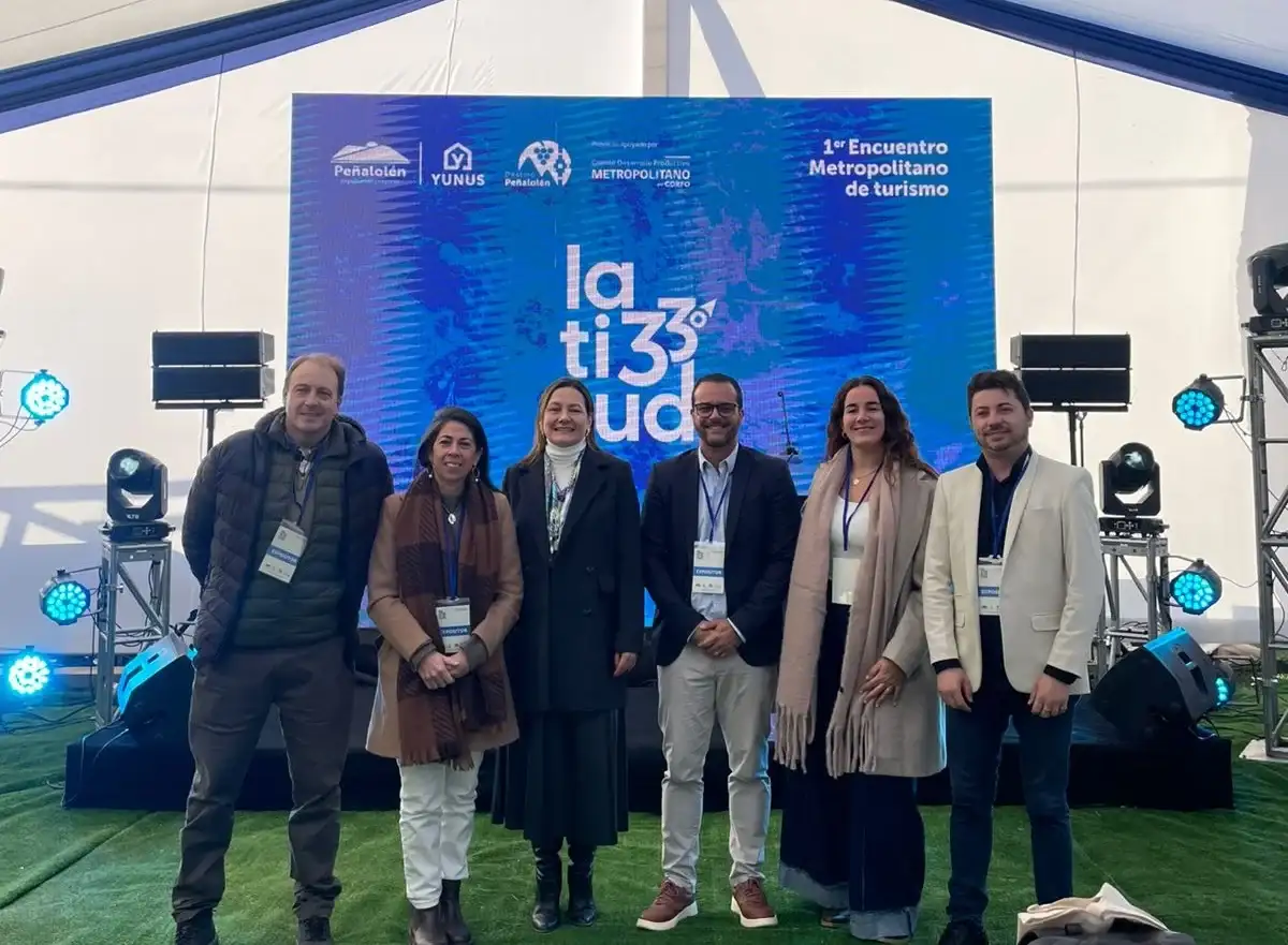 La presentación en el Seminario Internacional de Turismo estuvo a cargo de la directora de Turismo de Tandil, Carolina Ugarte.