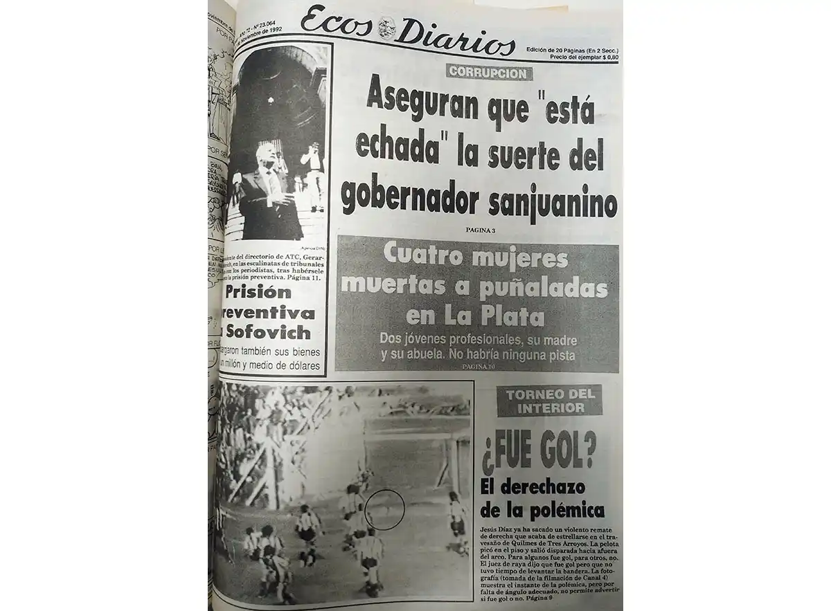 Martes 17 de noviembre de 1992