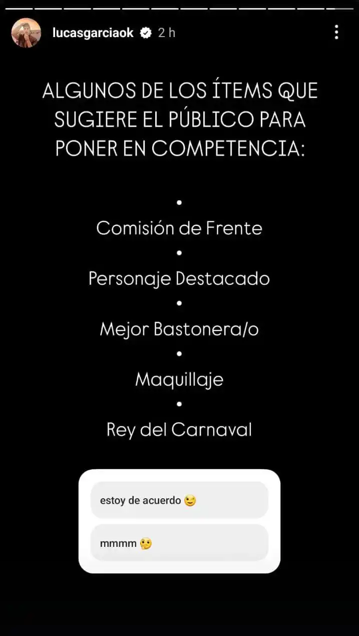 sugerencias lucas garcia